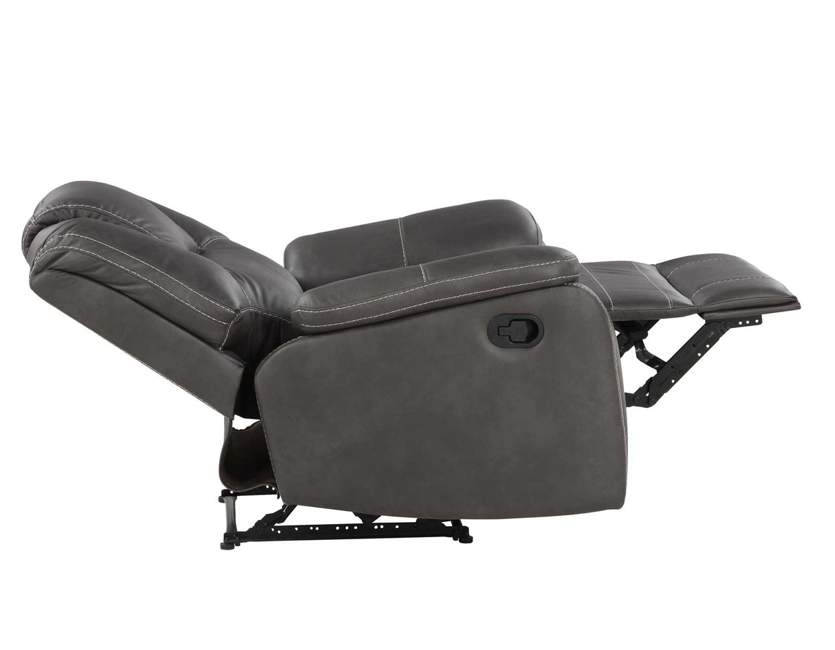 Katrine Charcoal Recliner Chair from Steve Silver - Luna Furniture