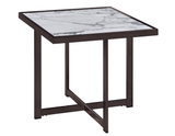Kayley 23.25″ Sintered Stone End Table from Steve Silver - Luna Furniture