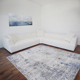 Kaynes Ivory Boucle Corner Sectional Sofa from Midinmod - Luna Furniture