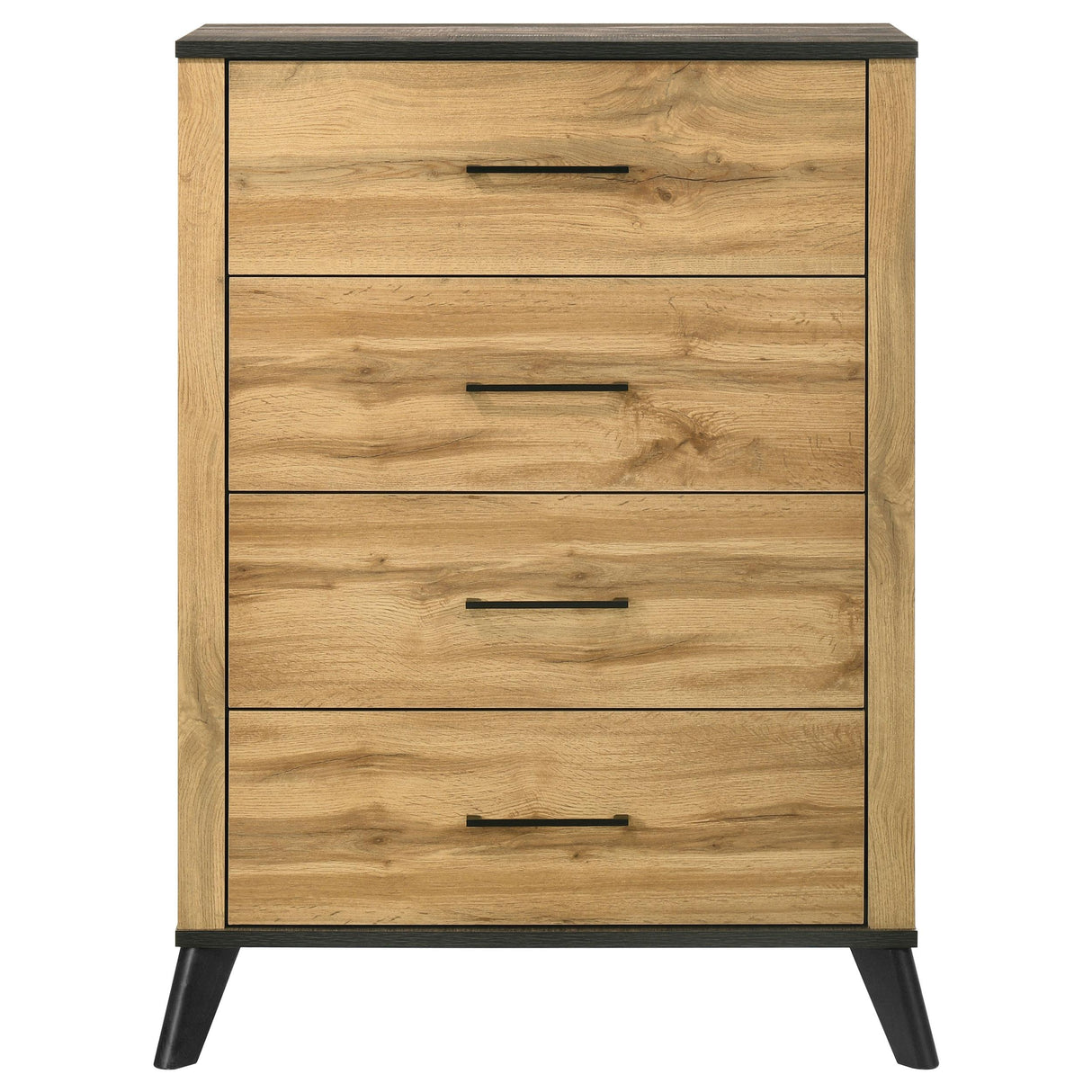 Kaywood Natural Pine 4-Drawer Bedroom Chest from Coaster - Luna Furniture