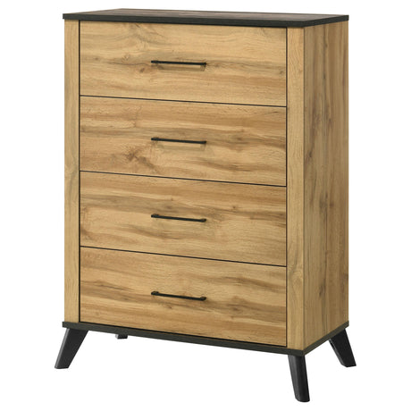 Kaywood Natural Pine Bedroom Set from Coaster - Luna Furniture