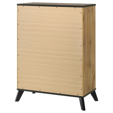 Kaywood Natural Pine 4-Drawer Bedroom Chest from Coaster - Luna Furniture