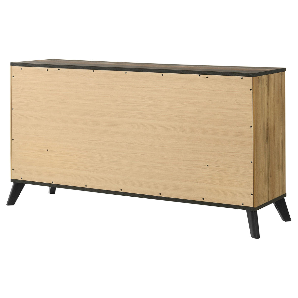 Kaywood Natural Pine 6-Drawer Dresser Cabinet from Coaster - Luna Furniture