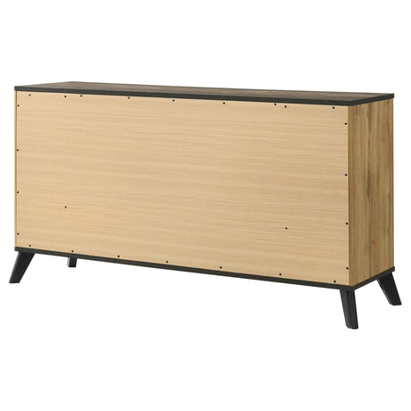 Kaywood Natural Pine 6-Drawer Dresser Cabinet from Coaster - Luna Furniture