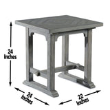 Whitford Dove Gray End Table from Steve Silver - Luna Furniture