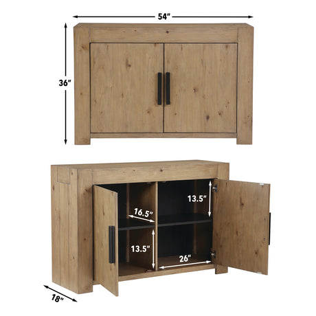 Aubrey Server, Brown from Steve Silver - Luna Furniture