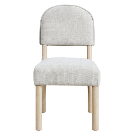 Gabby Washed Oak Soft Fabric Kids Side Chair, Set of 2 from Steve Silver - Luna Furniture