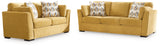 Keerwick Sofa, Loveseat, Chair and Ottoman in Sunflower from Ashley - Luna Furniture