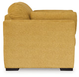 Keerwick Sofa, Loveseat, Chair and Ottoman in Sunflower from Ashley - Luna Furniture