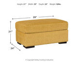 Keerwick Sunflower Sofa, Loveseat, Ottoman and 2 Chairs from Ashley - Luna Furniture