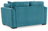Keerwick Teal Loveseat and 2 Oversized Chairs from Ashley - Luna Furniture