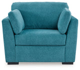Keerwick Teal Sofa and Oversized Chair from Ashley - Luna Furniture