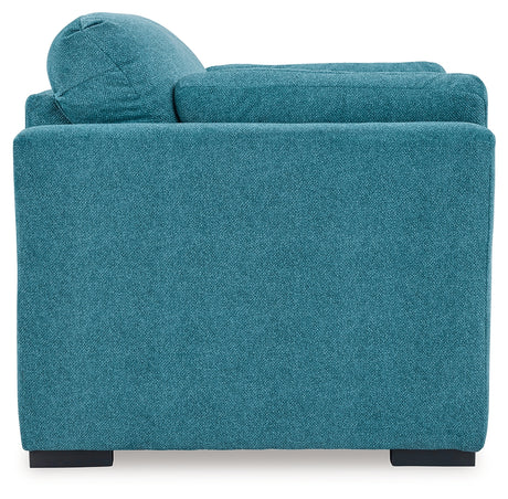 Keerwick Teal Sofa and Oversized Chair from Ashley - Luna Furniture