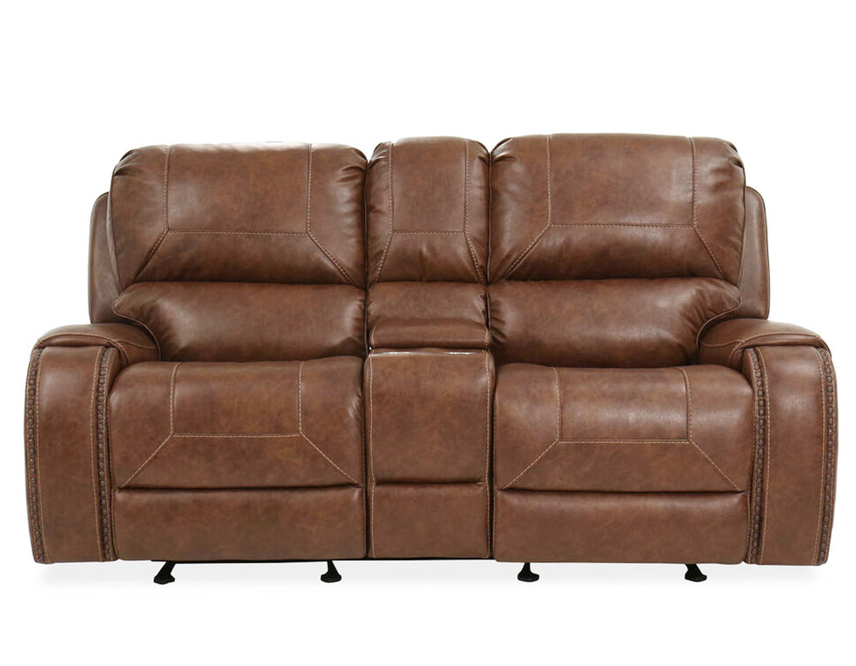 Keily Brown 3-Piece Manual Reclining Living Room Set from Steve Silver - Luna Furniture