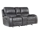 Keily Gray 3-Piece Reclining Living Room Set from Steve Silver - Luna Furniture