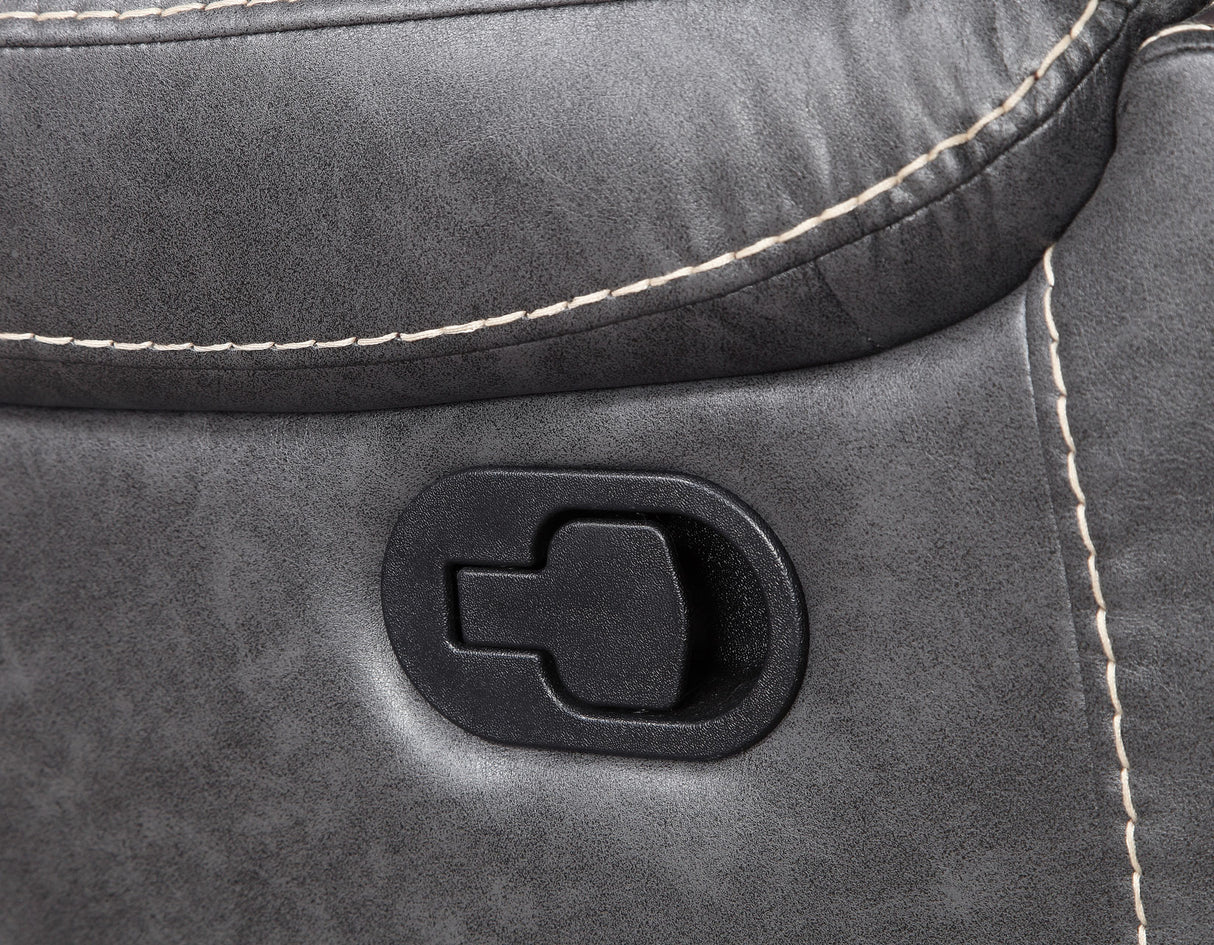 Keily Gray 3-Piece Reclining Living Room Set from Steve Silver - Luna Furniture