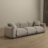 Kely 100'' Mocha Boucle Upholstered Sofa from Midinmod - Luna Furniture