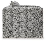 Kenbell Black/White Accent Chair from Ashley - Luna Furniture