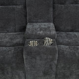 Kennett Dark Gray Chenille Upholstered Power Reclining Loveseat from Coaster - Luna Furniture