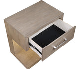 Kenora Barley Brown 1-Drawer Nightstand from Coaster - Luna Furniture