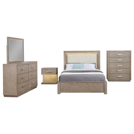 Kenora Barley Brown Bedroom Set from Coaster - Luna Furniture