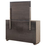 Kenora Barley Brown 6-Drawer Dresser and Mirror from Coaster - Luna Furniture