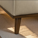 Kerrville Beige Leather Right Sectional Sofa from Midinmod - Luna Furniture