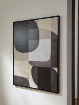Kesleigh Black/White Wall Art from Ashley - Luna Furniture