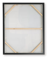 Kesleigh Black/White Wall Art from Ashley - Luna Furniture