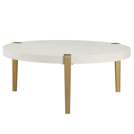 Gracie Coffee Table, White from Steve Silver - Luna Furniture