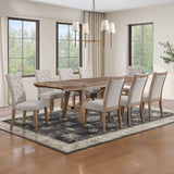 Riverdale Brown 9-Piece Dining Set from Steve Silver - Luna Furniture