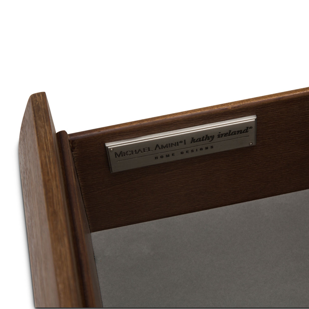 Brooklyn Walk Burnt Umber 2-drawer Nightstand from Michael Amini - Luna Furniture