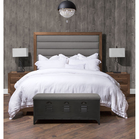 Brooklyn Walk Burnt Umber 2-drawer Nightstand from Michael Amini - Luna Furniture