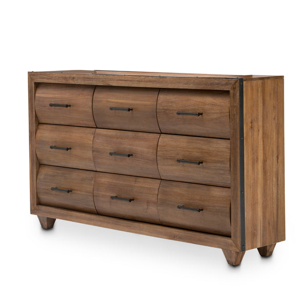 Brooklyn Walk Burnt Umber Dresser