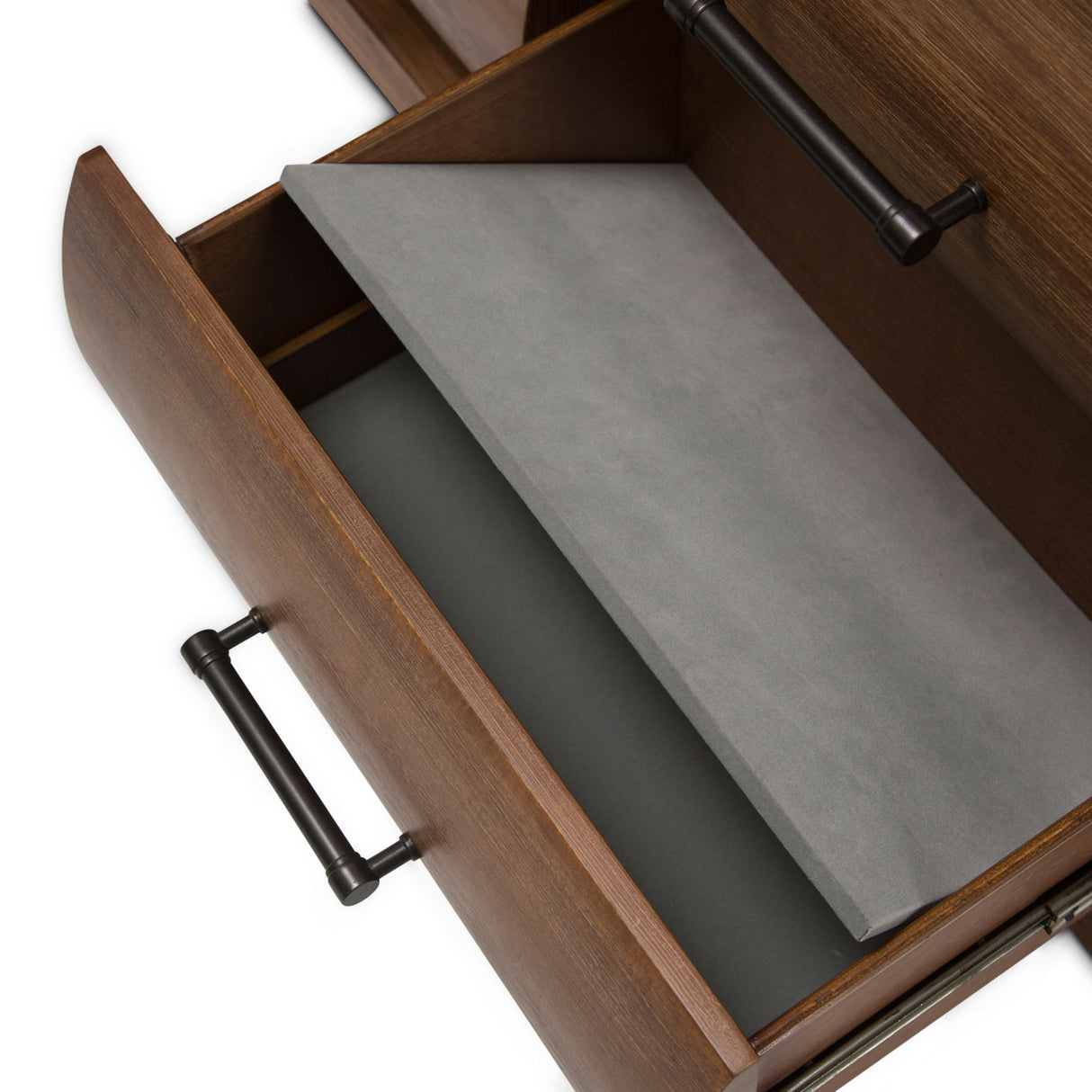 Brooklyn Walk Burnt Umber Dresser With Mirror from Michael Amini - Luna Furniture