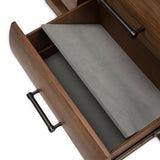 Brooklyn Walk Burnt Umber Dresser With Mirror from Michael Amini - Luna Furniture