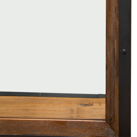 Brooklyn Walk Burnt Umber Dresser With Mirror from Michael Amini - Luna Furniture