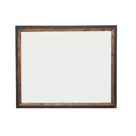 Brooklyn Walk Burnt Umber Dresser Mirror from Michael Amini - Luna Furniture