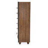 Brooklyn Walk Burnt Umber 6-drawer Vertical Chest from Michael Amini - Luna Furniture