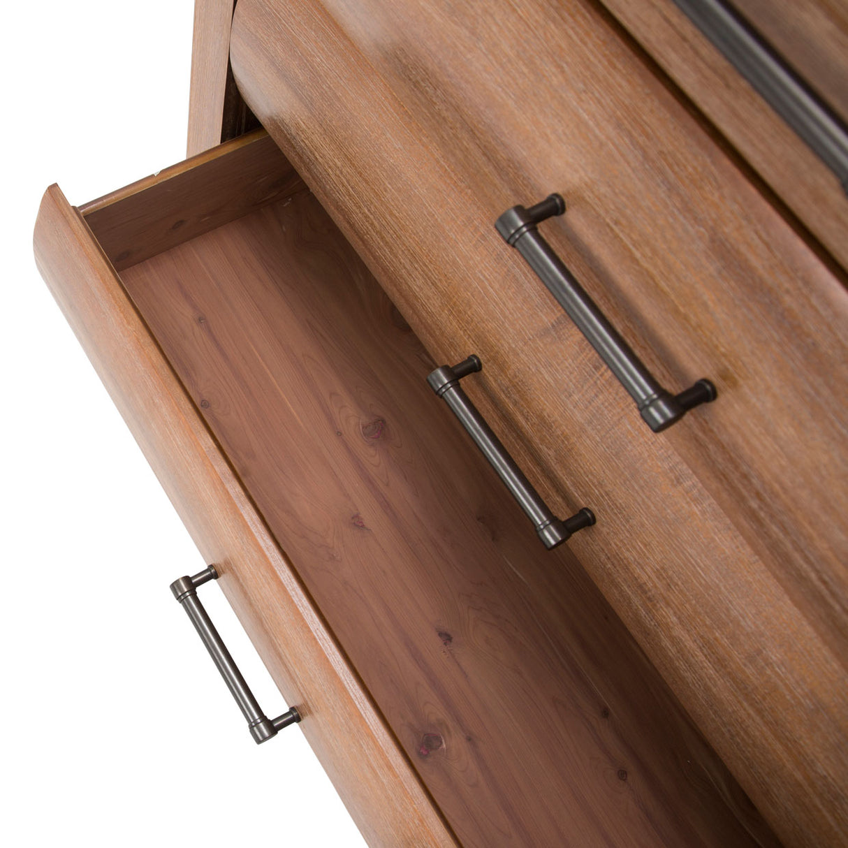 Brooklyn Walk Burnt Umber 6-drawer Vertical Chest from Michael Amini - Luna Furniture