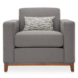 Brooklyn Walk Burnt Umber Brooklynwalk Chair Gmt Burntumber from Michael Amini - Luna Furniture