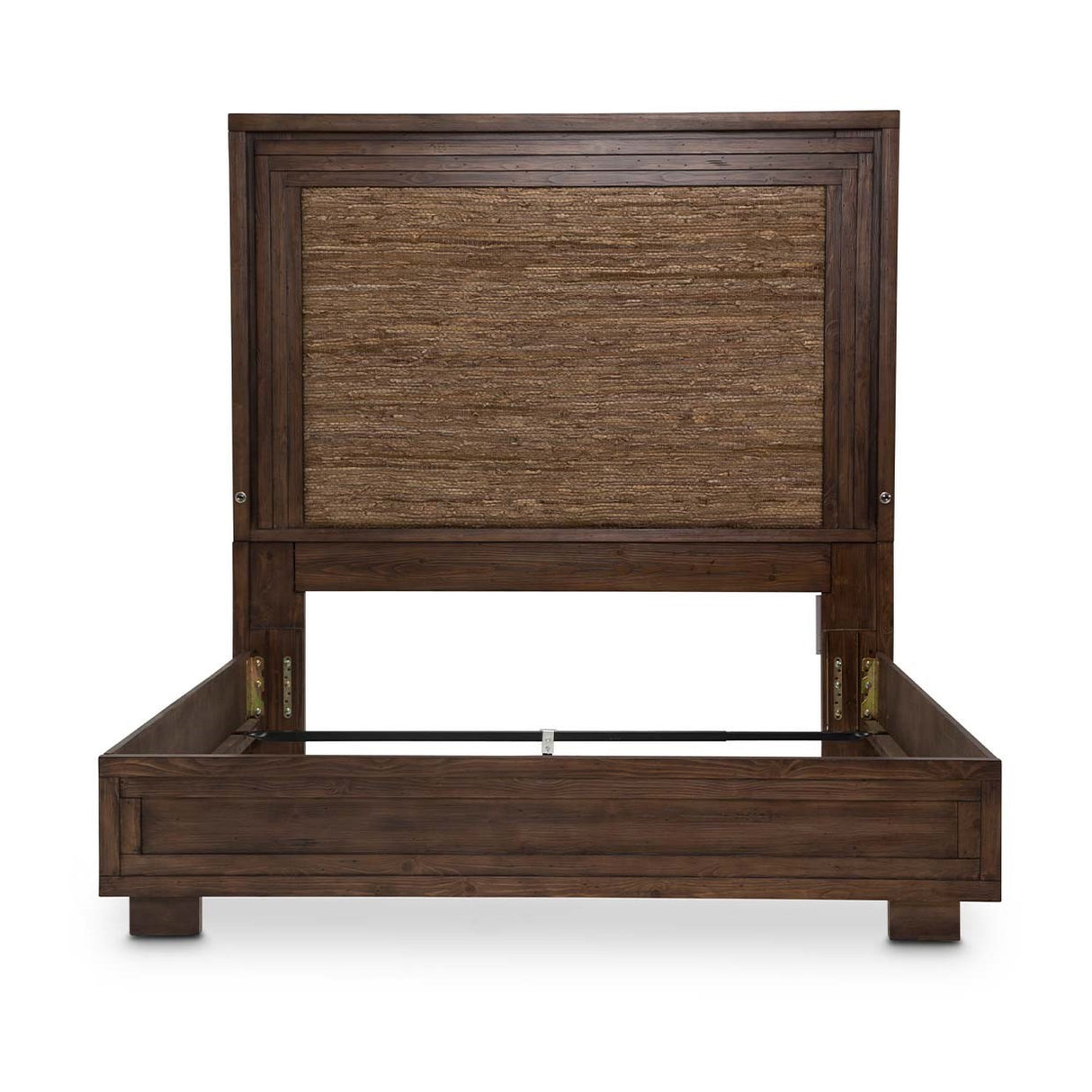 Carrollton Rustic Ranch Eastern King Panel Bed from Michael Amini - Luna Furniture
