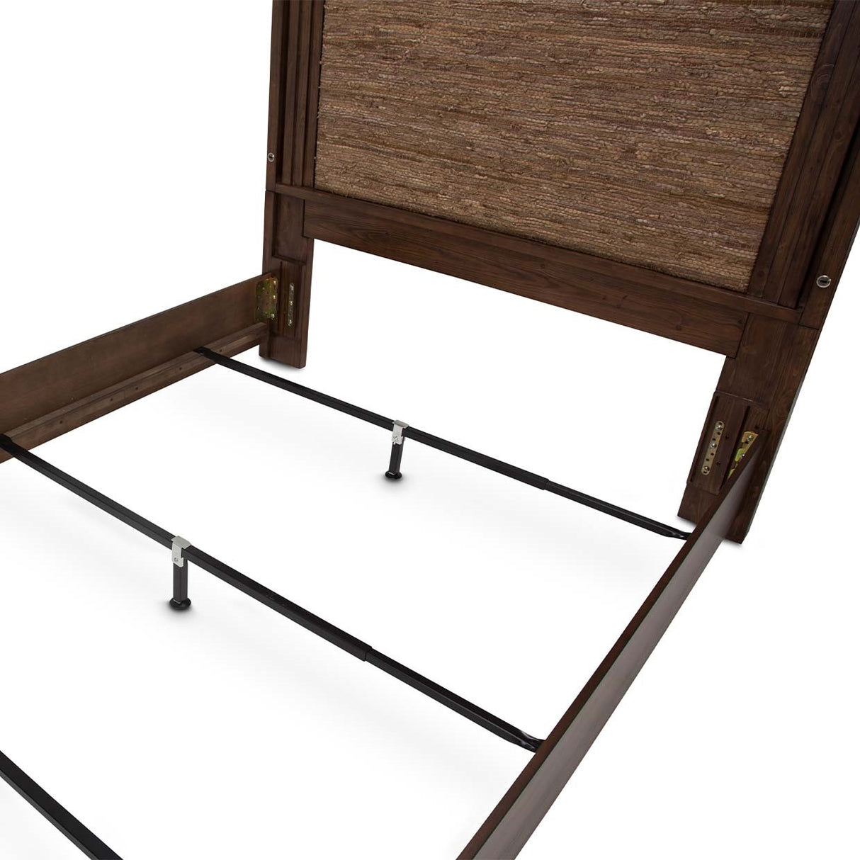 Carrollton Rustic Ranch Eastern King Panel Bed from Michael Amini - Luna Furniture