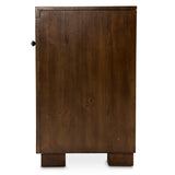 Carrollton Rustic Ranch 1-drawer Nightstand from Michael Amini - Luna Furniture