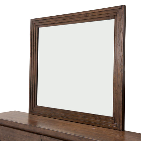 Carrollton Rustic Ranch Dresser With Mirror from Michael Amini - Luna Furniture