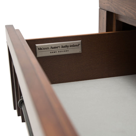 Carrollton Rustic Ranch 6-drawer Vertical Chest from Michael Amini - Luna Furniture