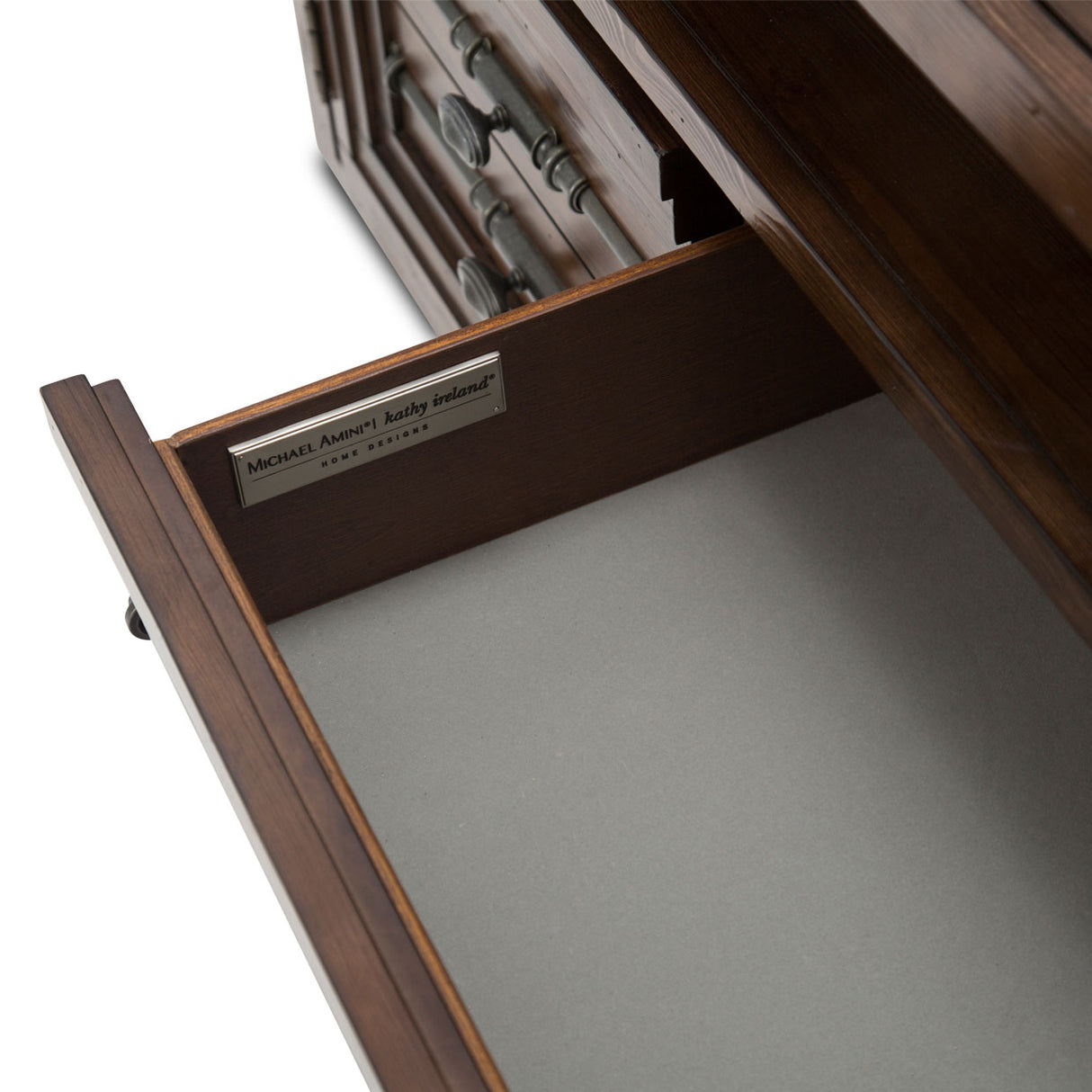 Carrollton Rustic Ranch Tv Console from Michael Amini - Luna Furniture