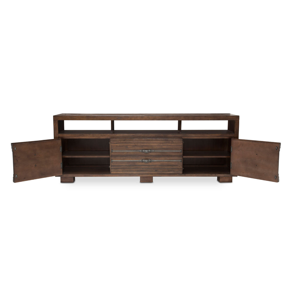 Carrollton Rustic Ranch Tv Console from Michael Amini - Luna Furniture