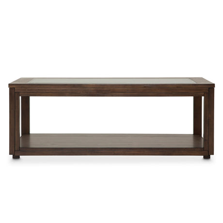 Carrollton Rustic Ranch Rectangular Cocktail Table from Michael Amini - Luna Furniture