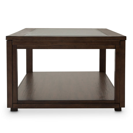 Carrollton Rustic Ranch Rectangular Cocktail Table from Michael Amini - Luna Furniture